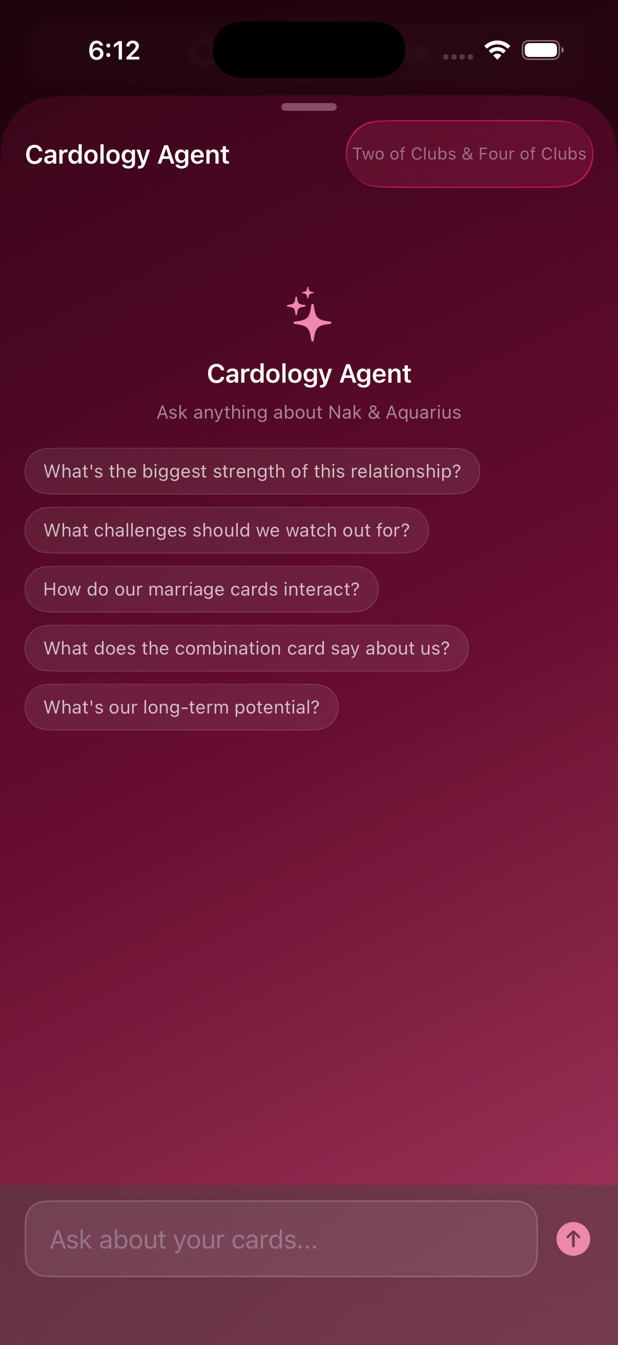 Mobile app screenshot
